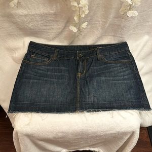 Jeans mini skirt